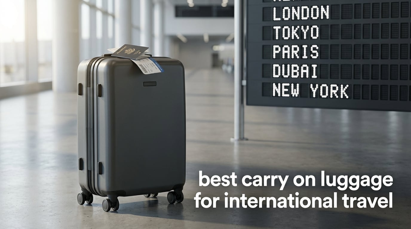 best carry on luggage for international travel