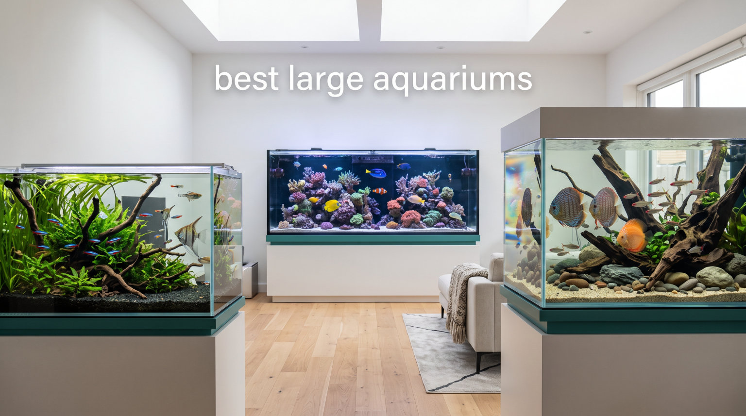 best large aquariums