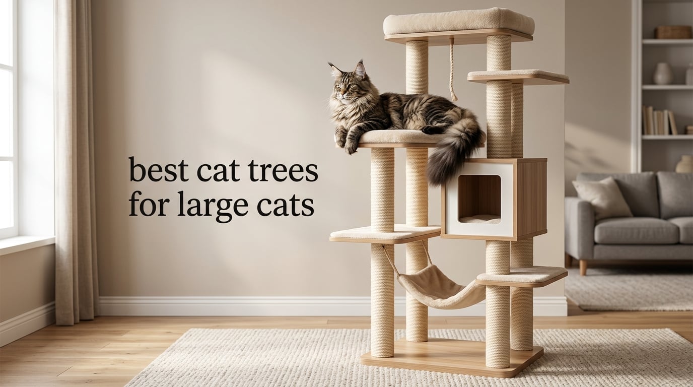 best cat trees for large cats