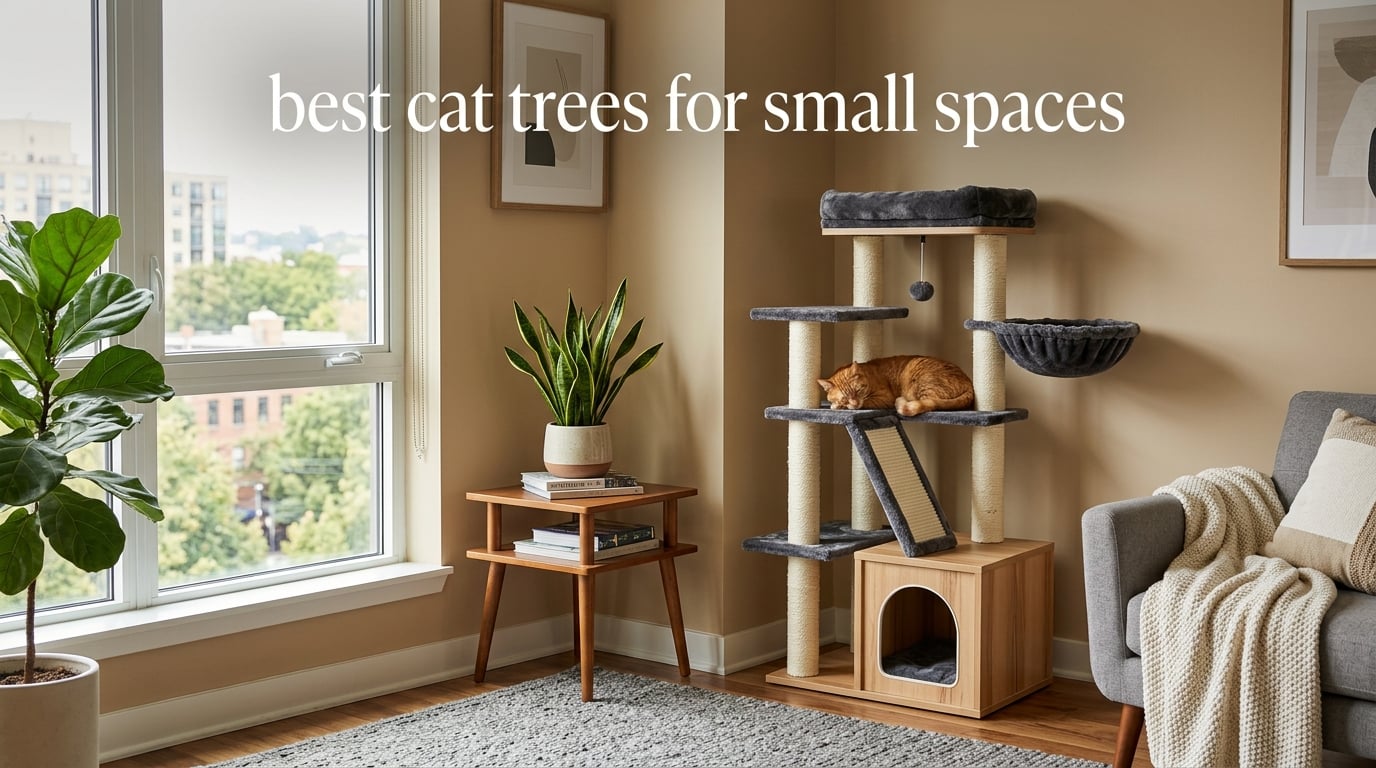 best cat trees for small spaces