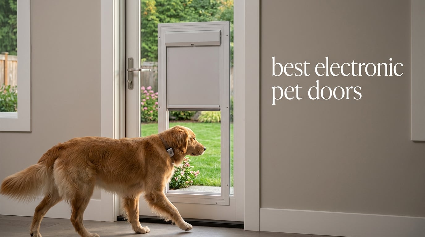 best electronic pet doors