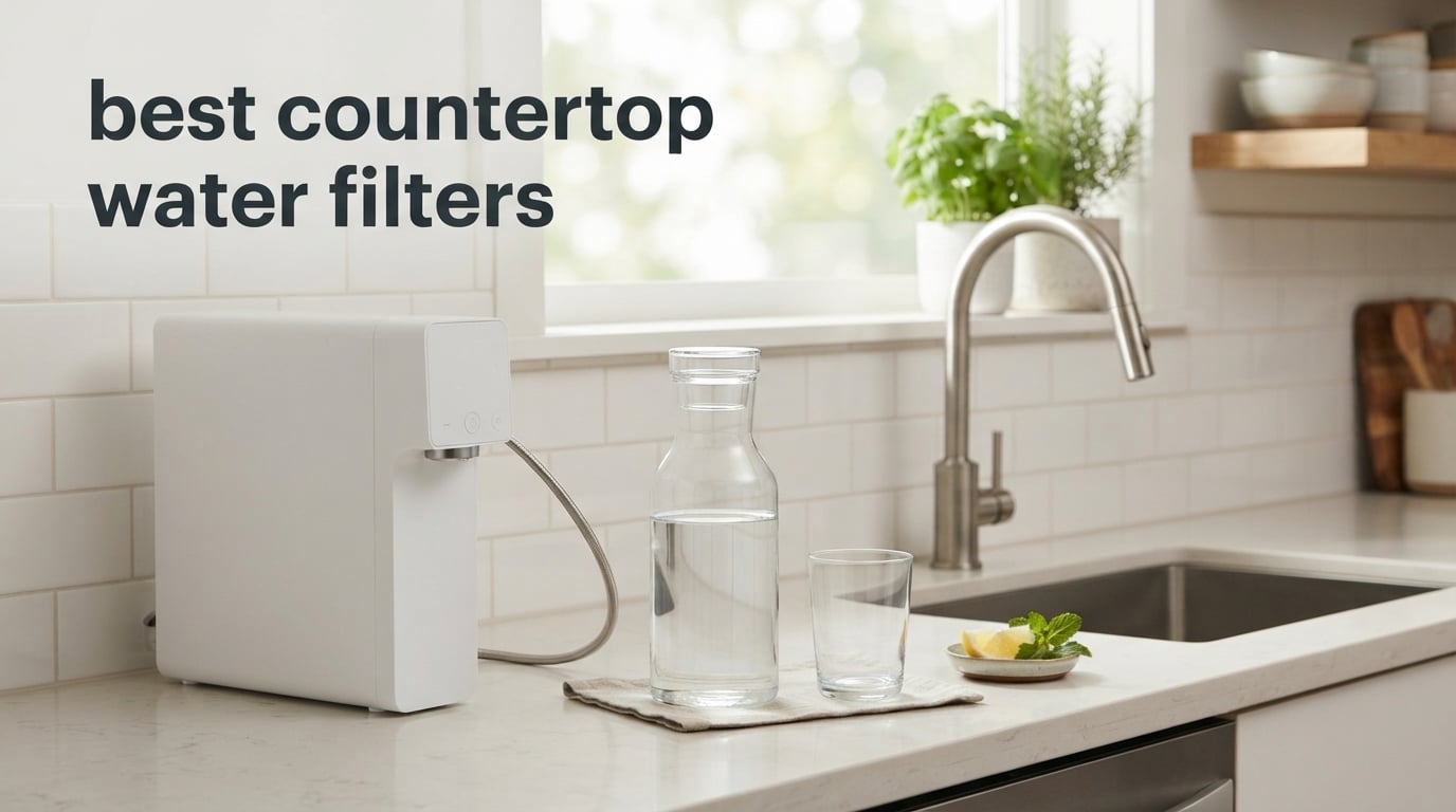 best countertop water filters