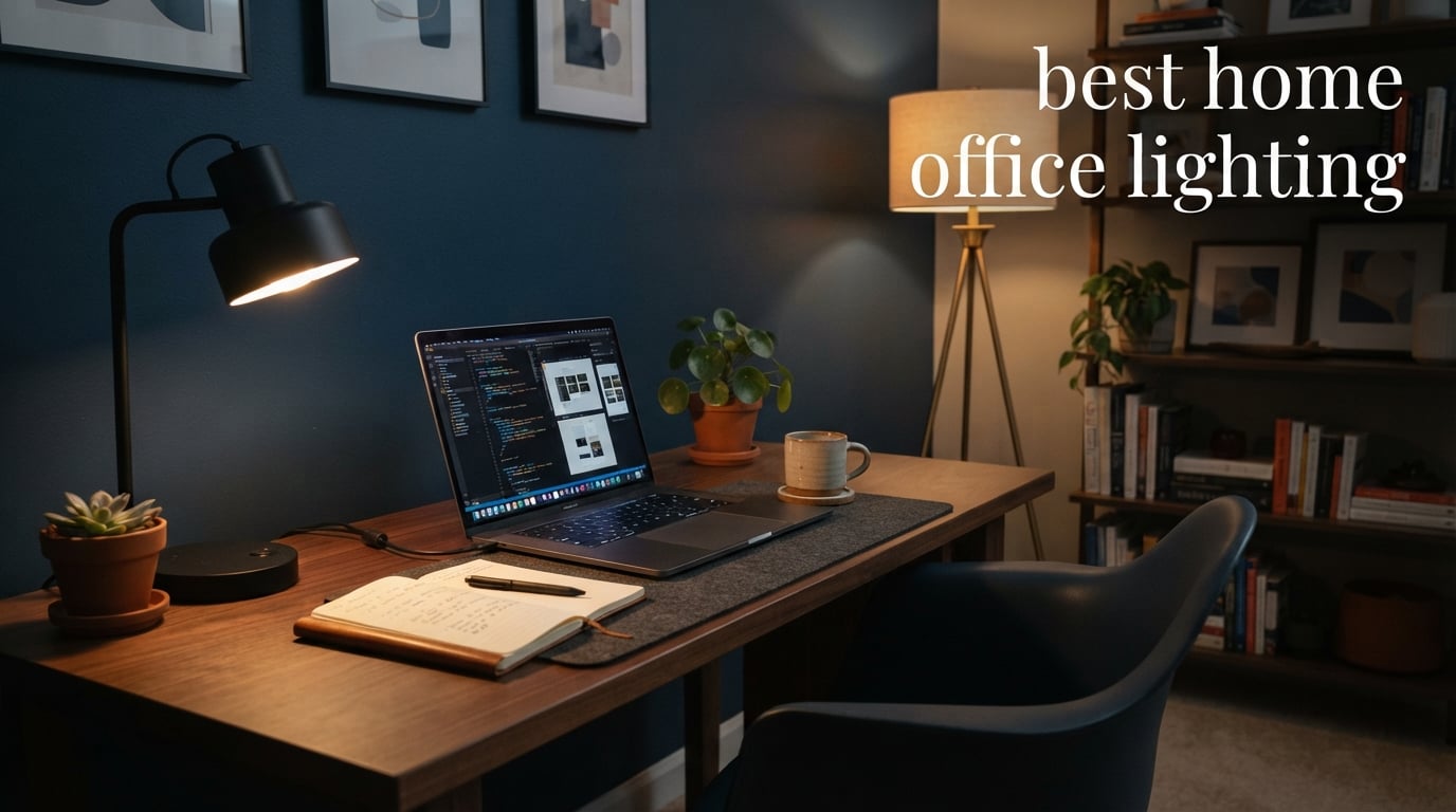 best home office lighting