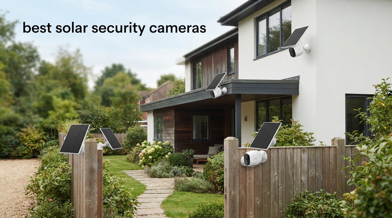 best solar security cameras