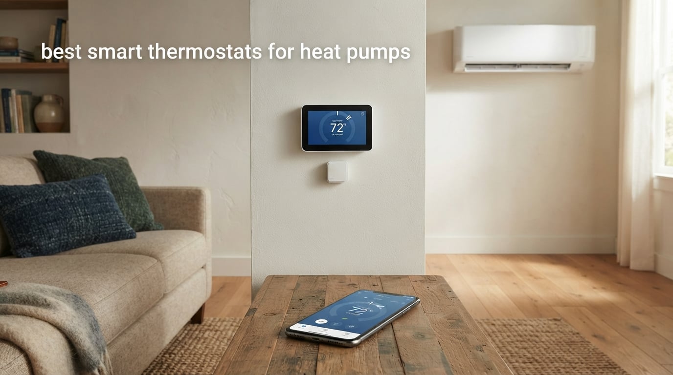 best smart thermostats for heat pumps