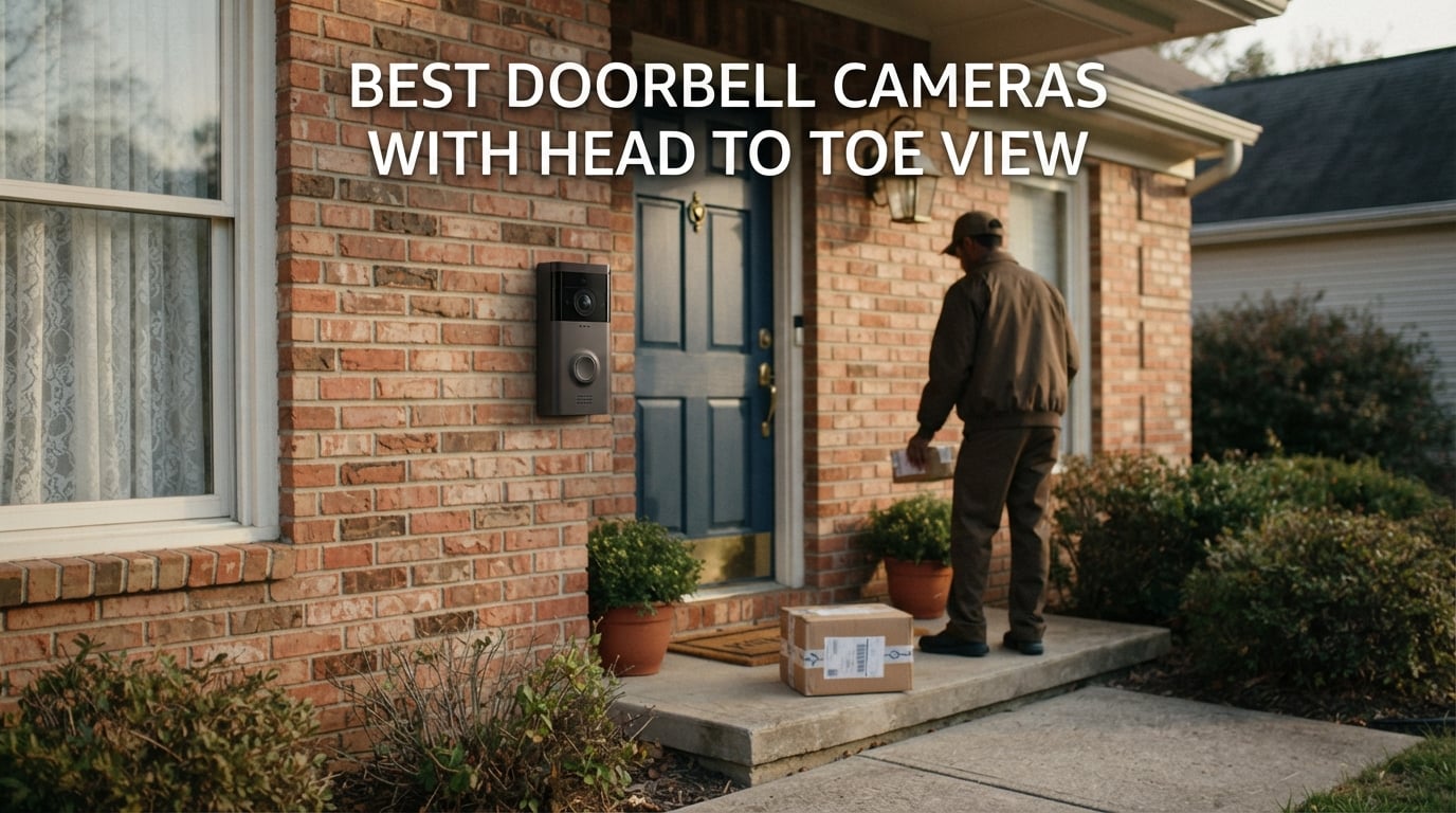 best doorbell cameras with head to toe view