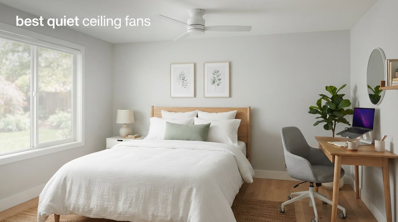best quiet ceiling fans