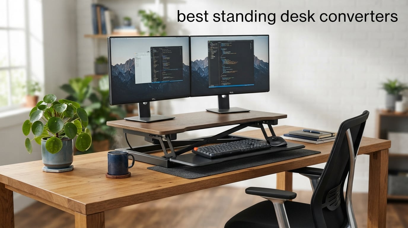 best standing desk converters