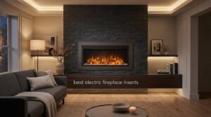 best electric fireplace inserts