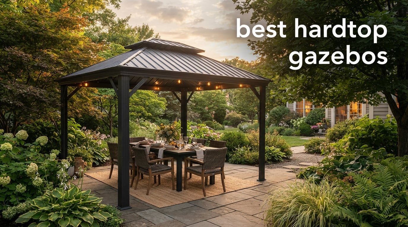 best hardtop gazebos