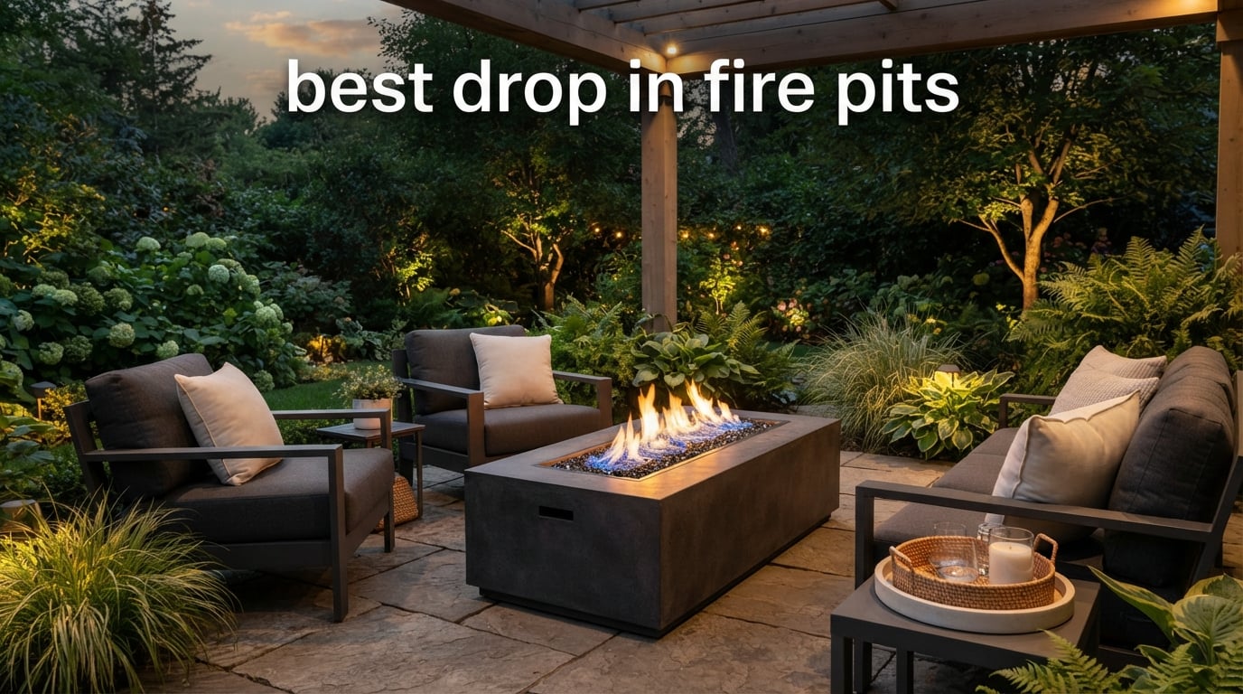 best drop in fire pits