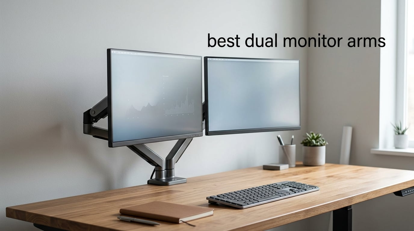 best dual monitor arms