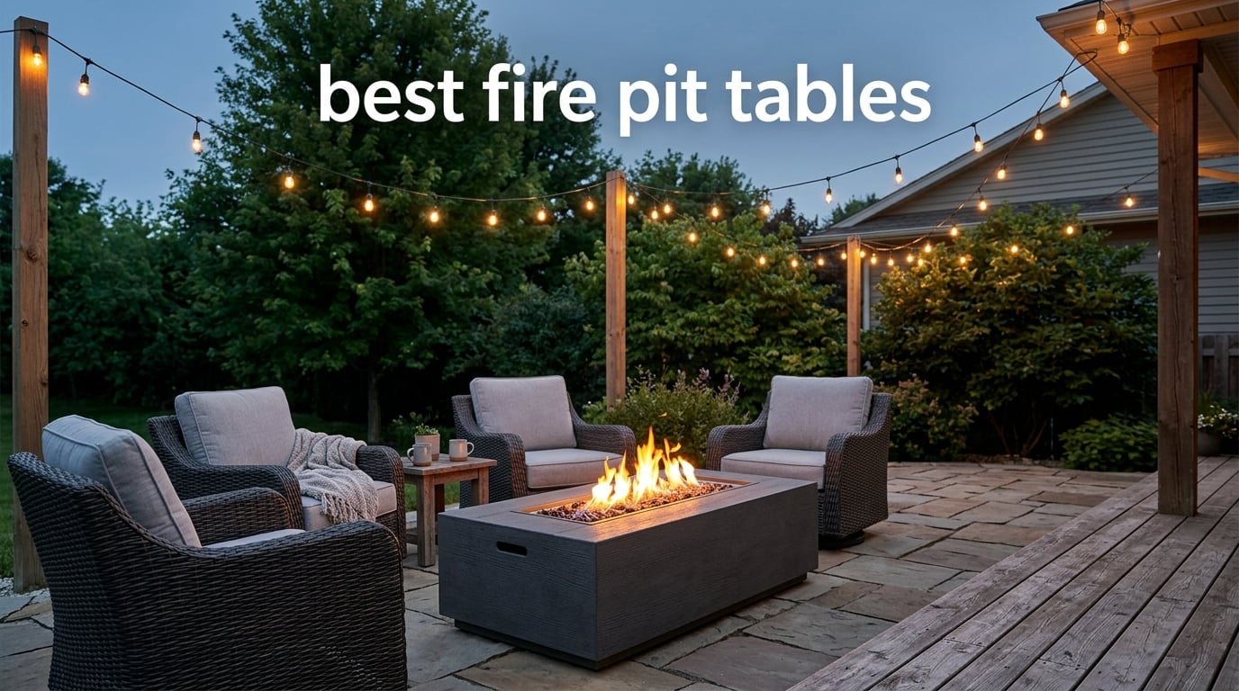 best fire pit tables