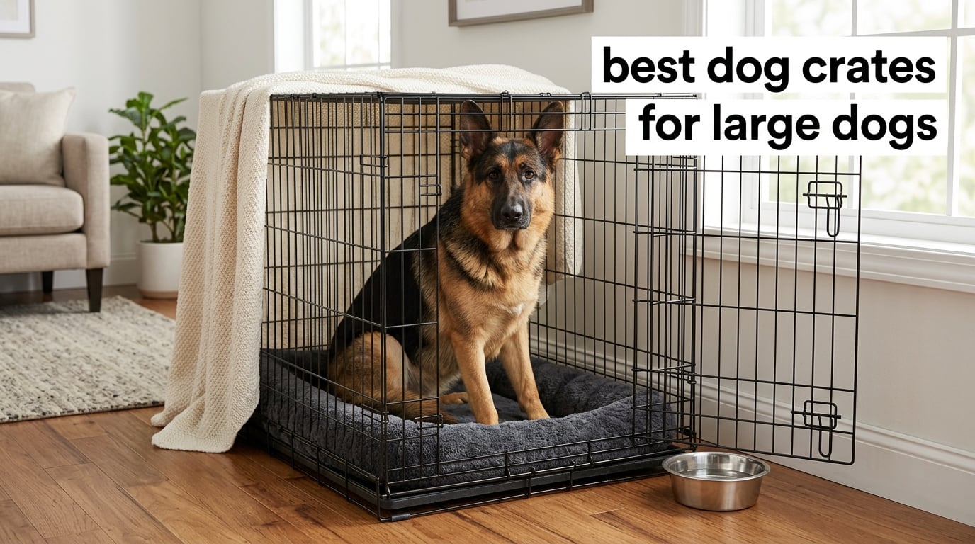 best dog crates for large dogs