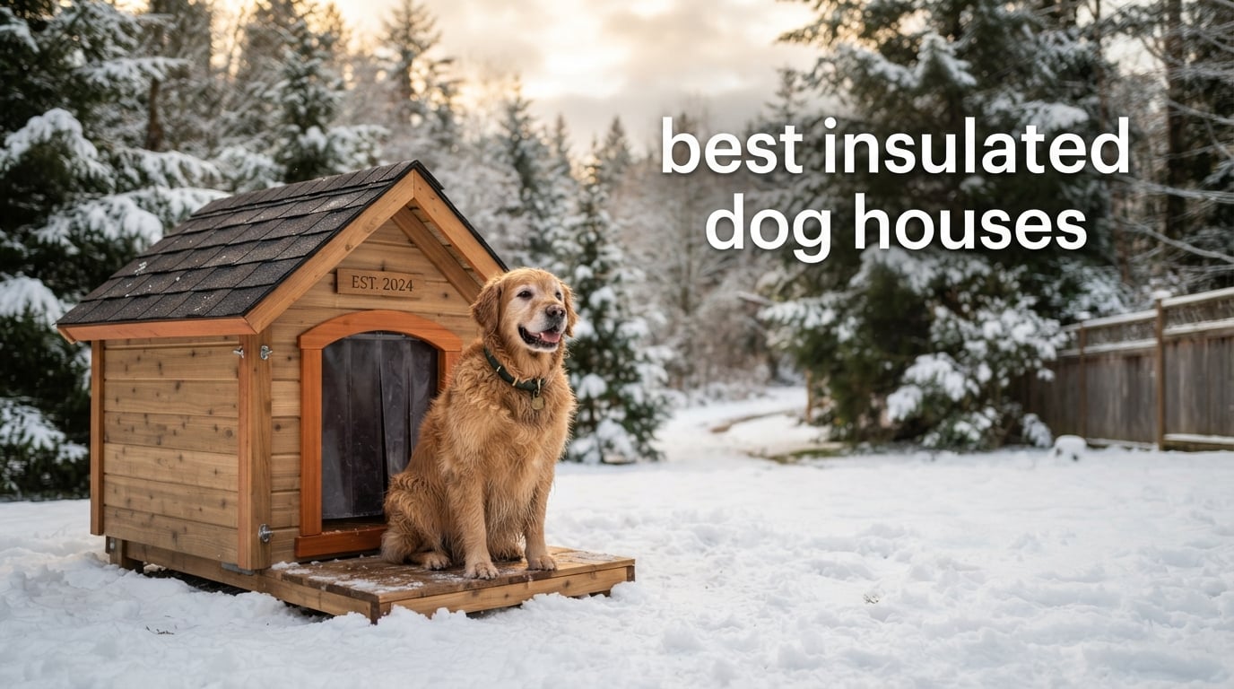 best insulated dog houses
