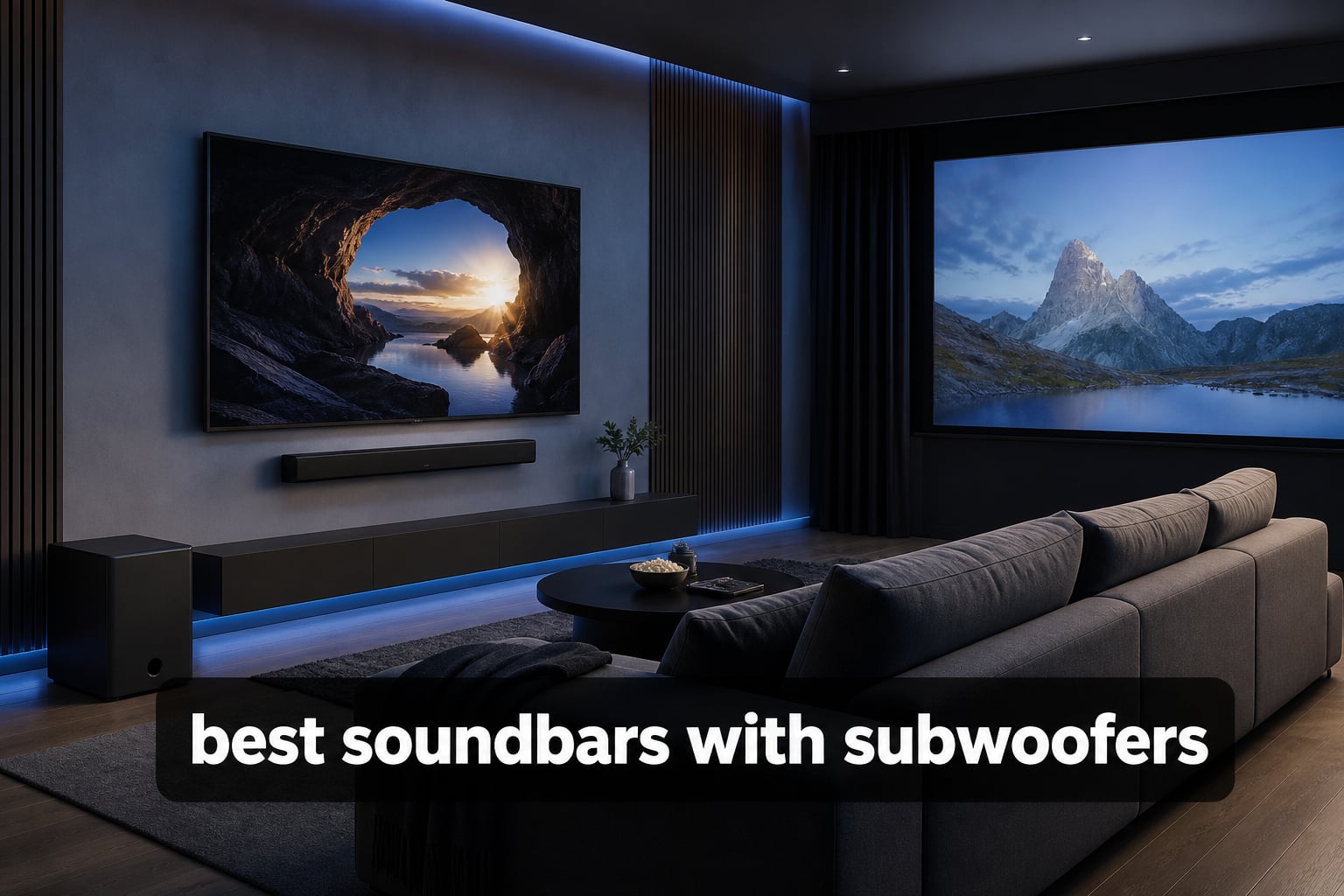 best soundbars with subwoofers