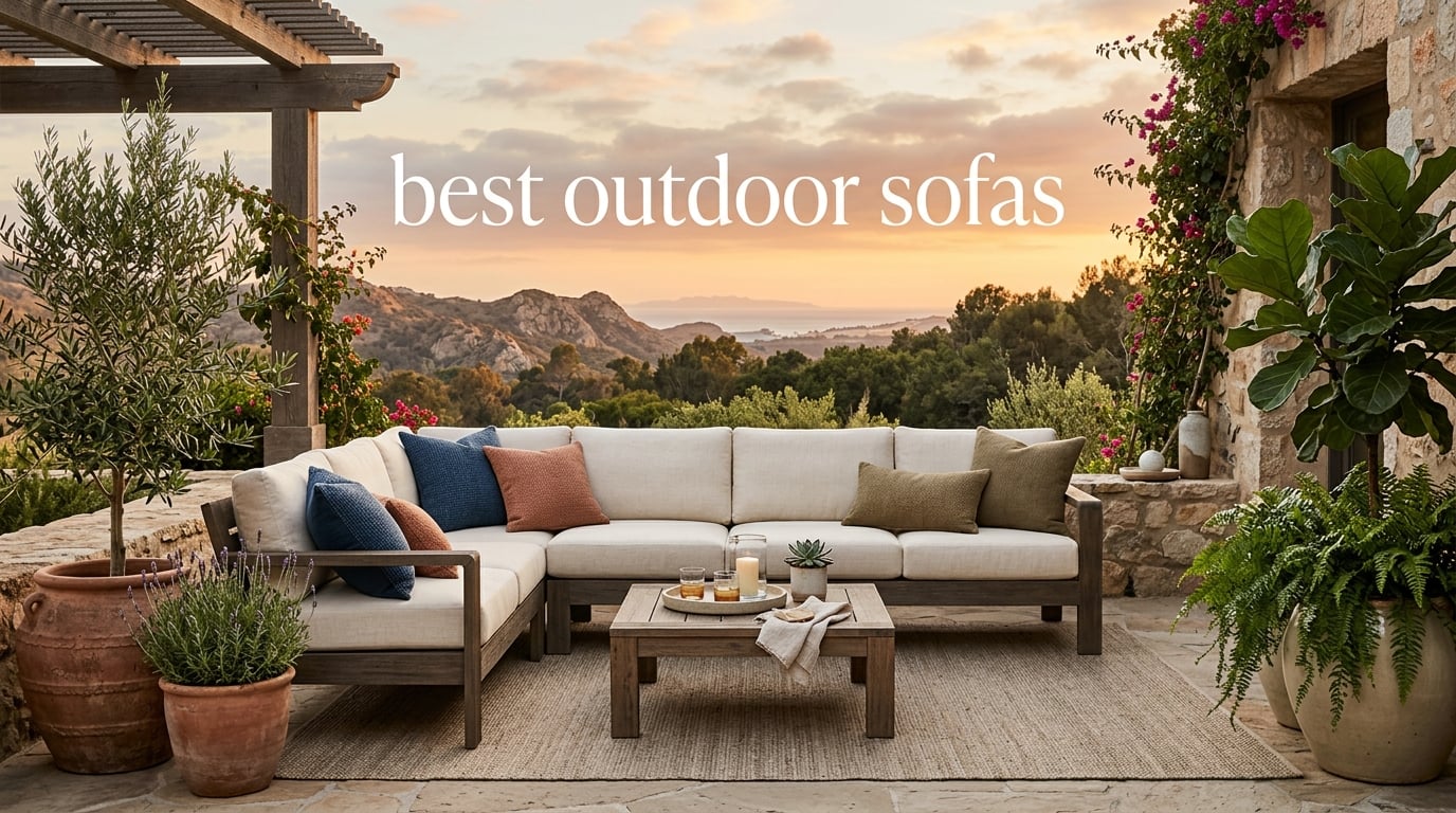 best outdoor sofas