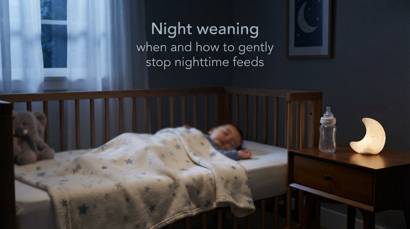 Night weaning when and how to gently stop nighttime feeds