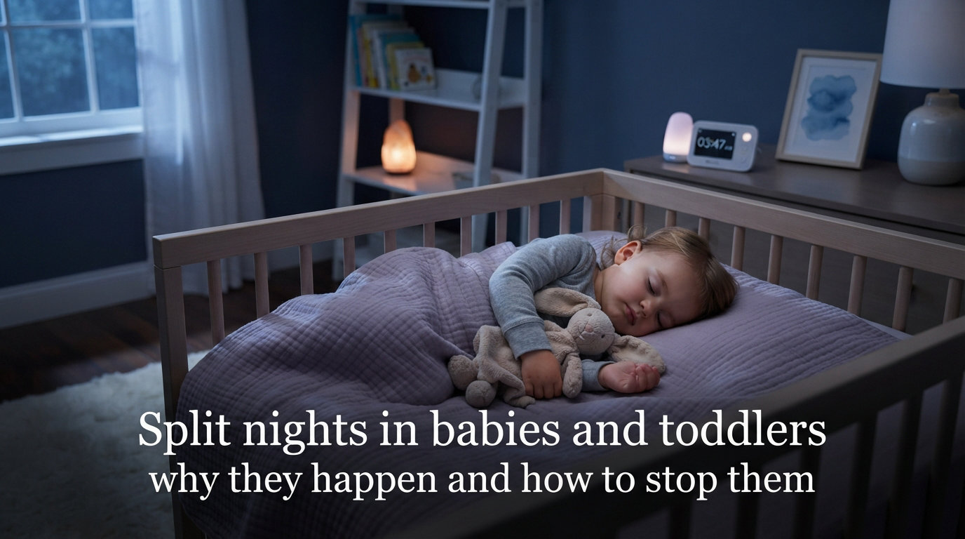 Split nights in babies and toddlers why they happen and how to stop them