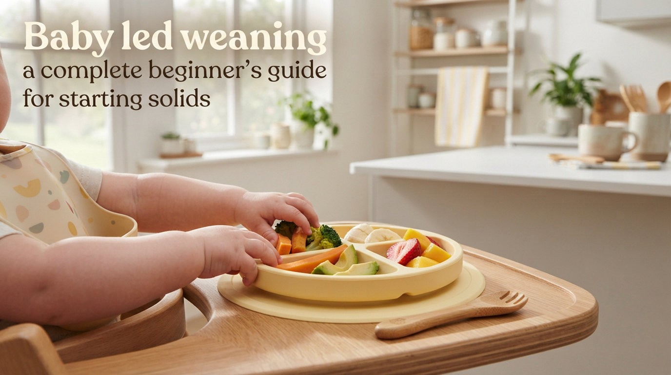 Baby led weaning a complete beginner's guide for starting solids