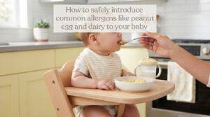 How to safely introduce common allergens like peanut egg and dairy to your baby