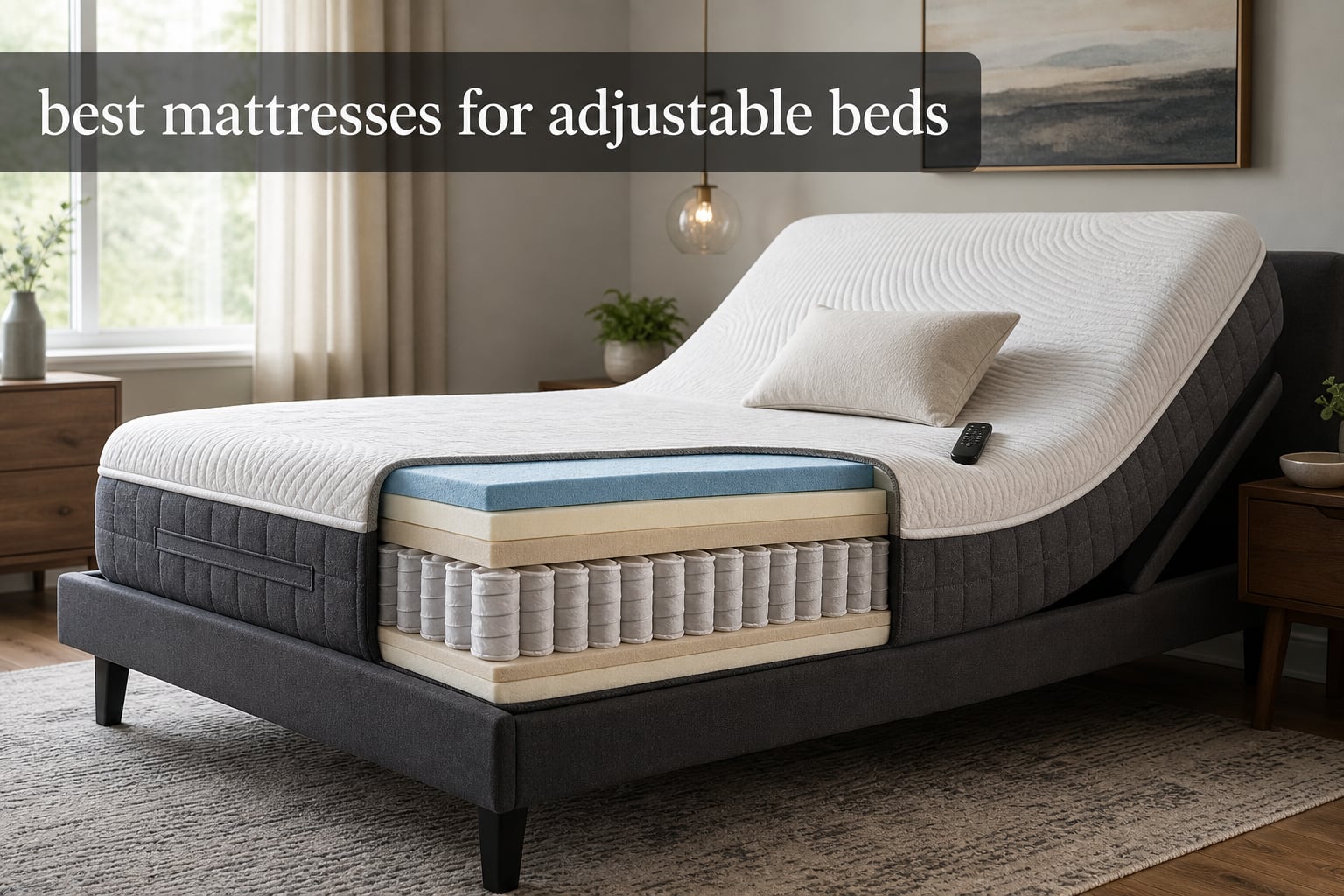 best mattresses for adjustable beds