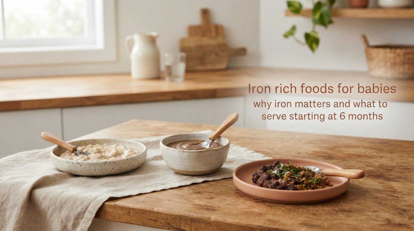 Iron rich foods for babies why iron matters and what to serve starting at 6 months