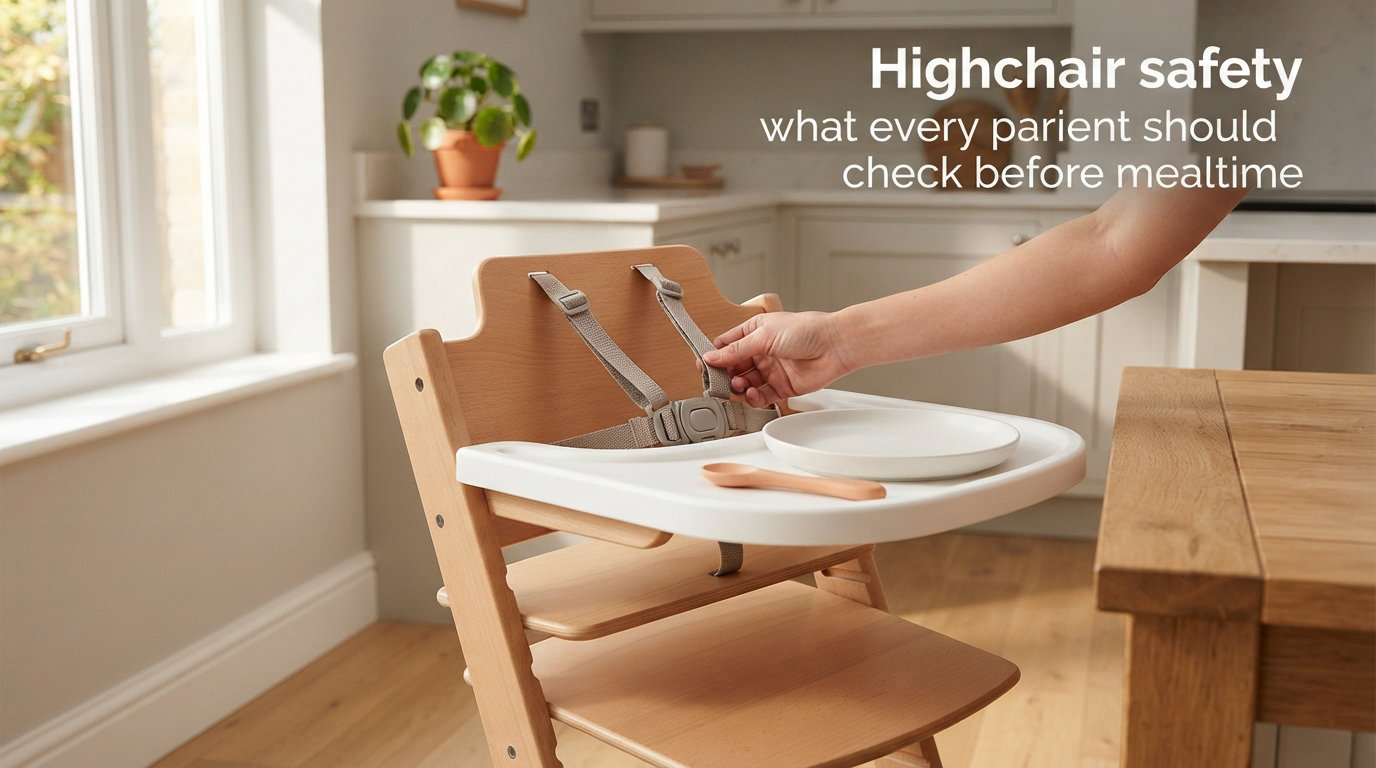 Highchair safety what every parent should check before mealtime