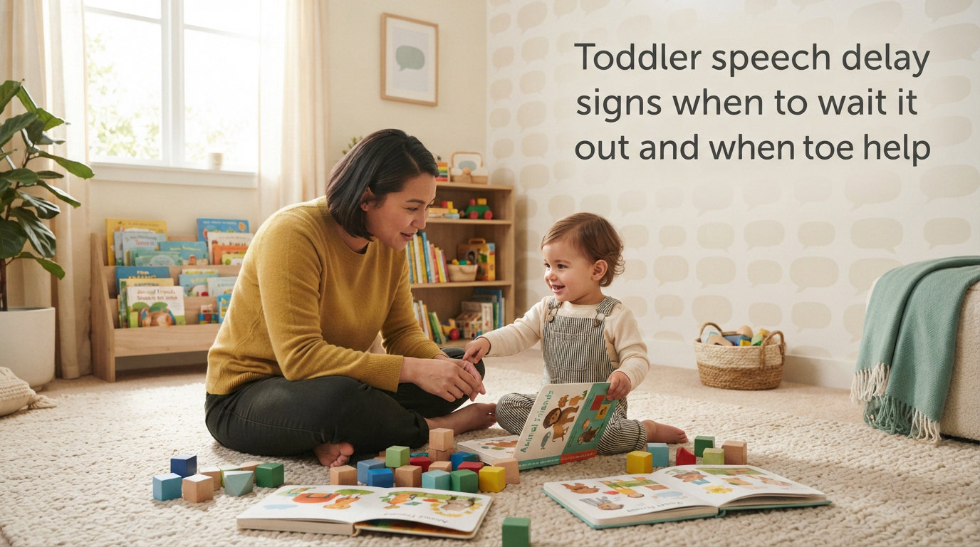 Toddler speech delay signs when to wait it out and when to seek help