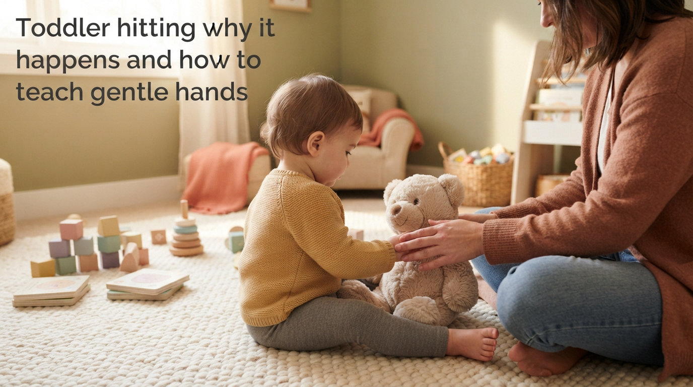 Toddler hitting why it happens and how to teach gentle hands