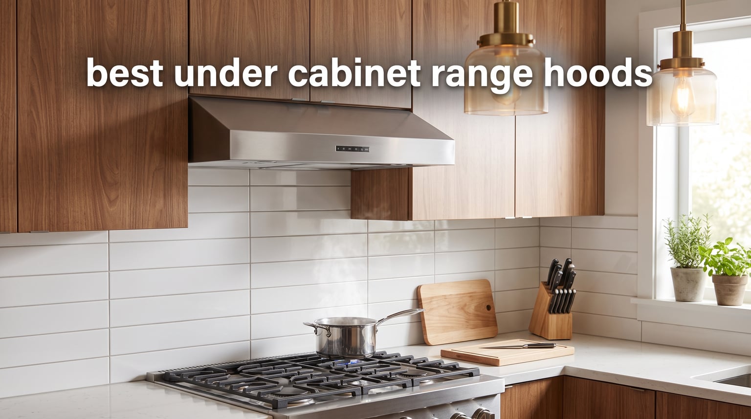 best under cabinet range hoods