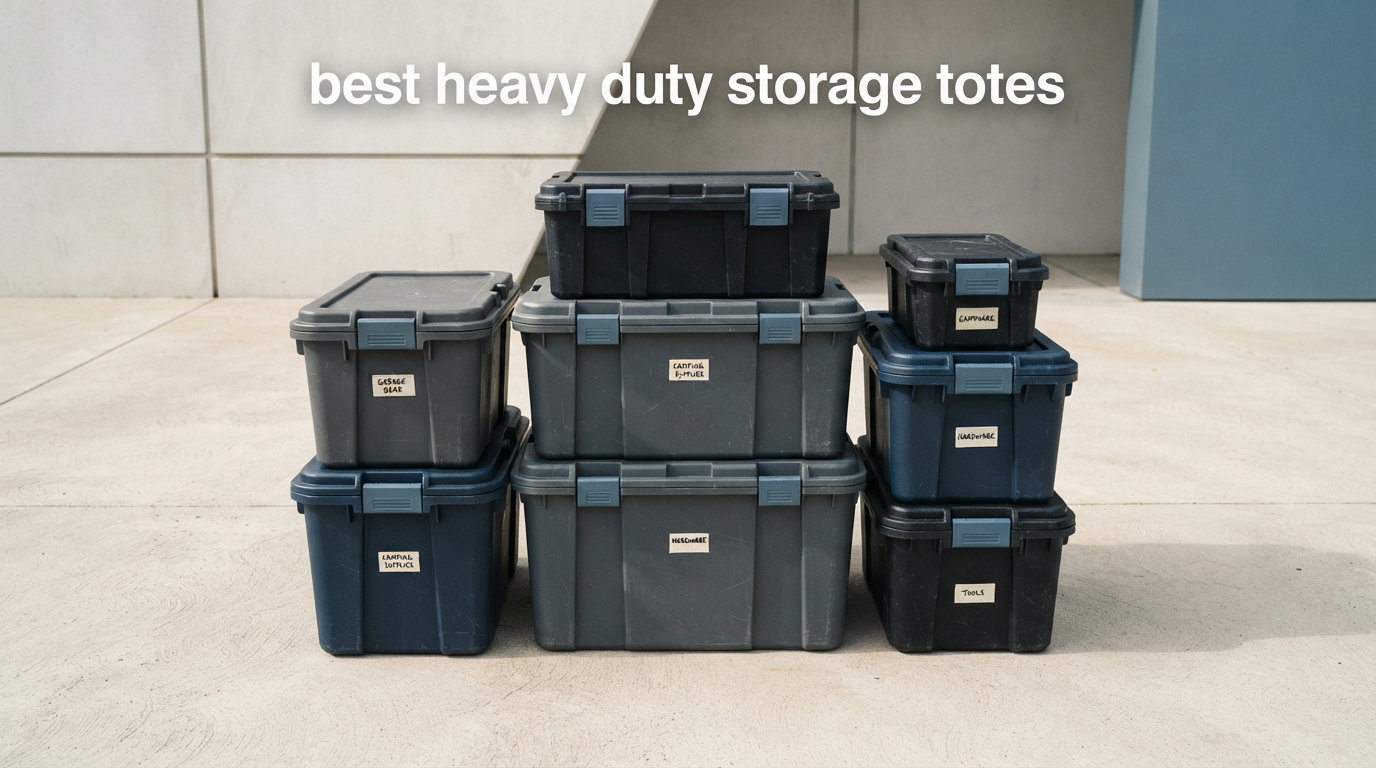 best heavy duty storage totes