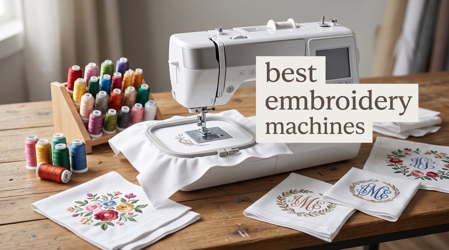 best embroidery machines