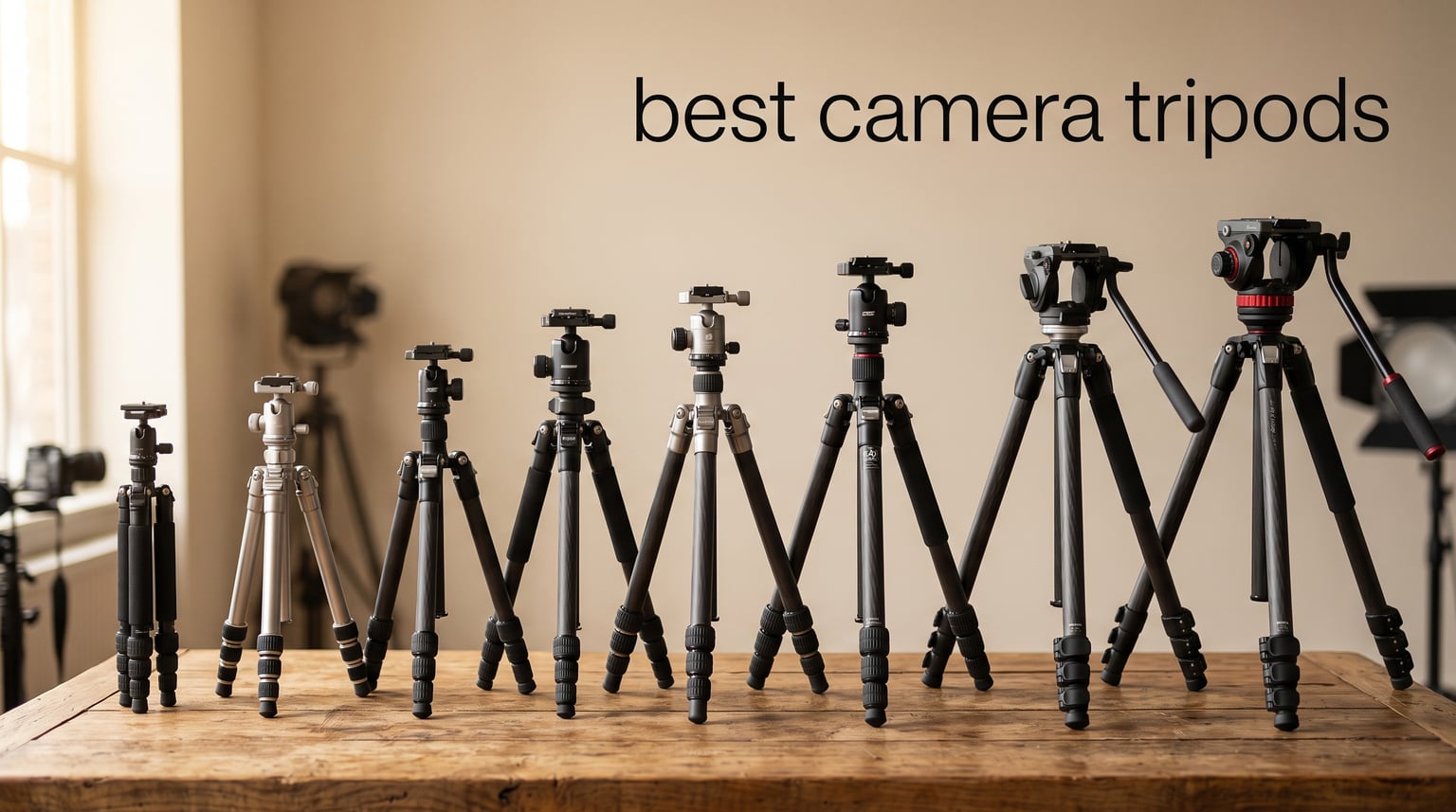 best camera tripods