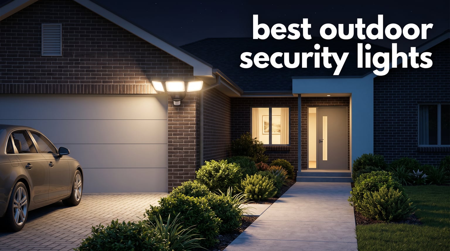 best outdoor security lights
