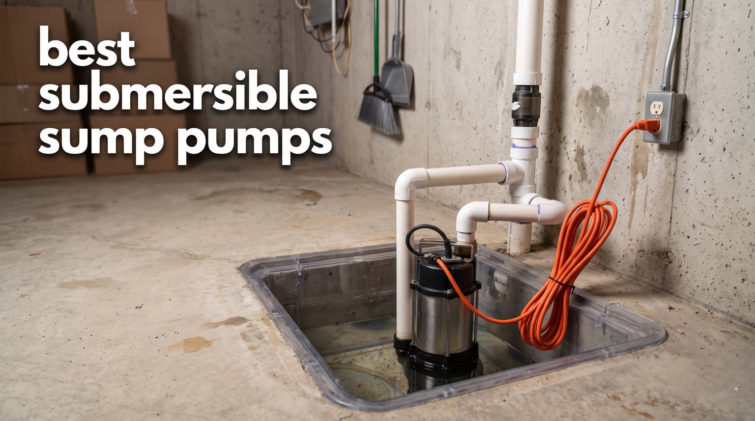 best submersible sump pumps