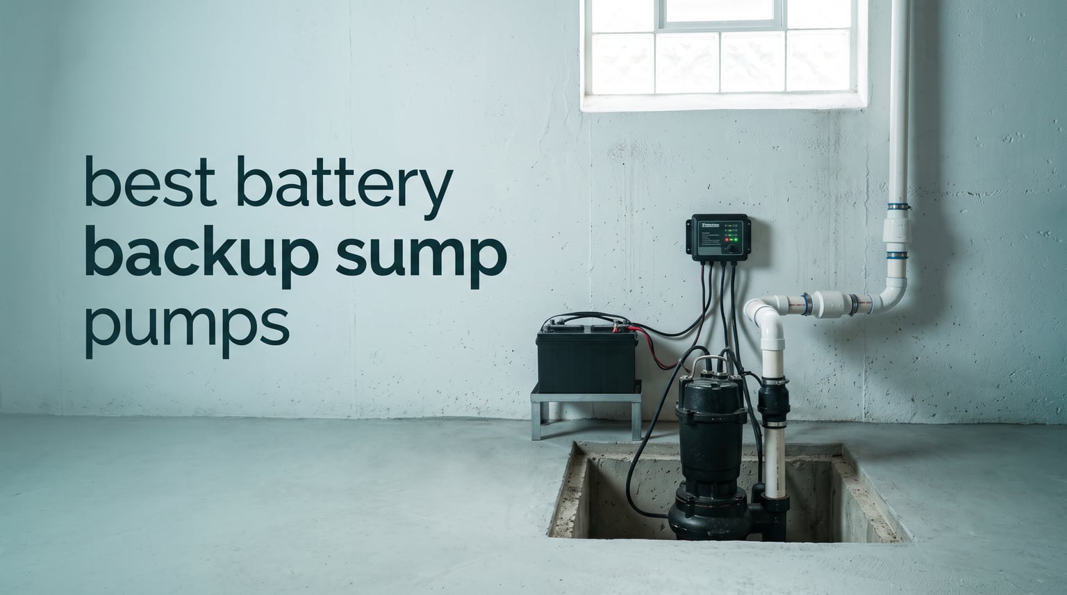 best battery backup sump pumps