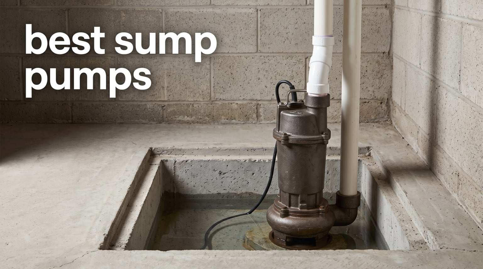 best sump pumps