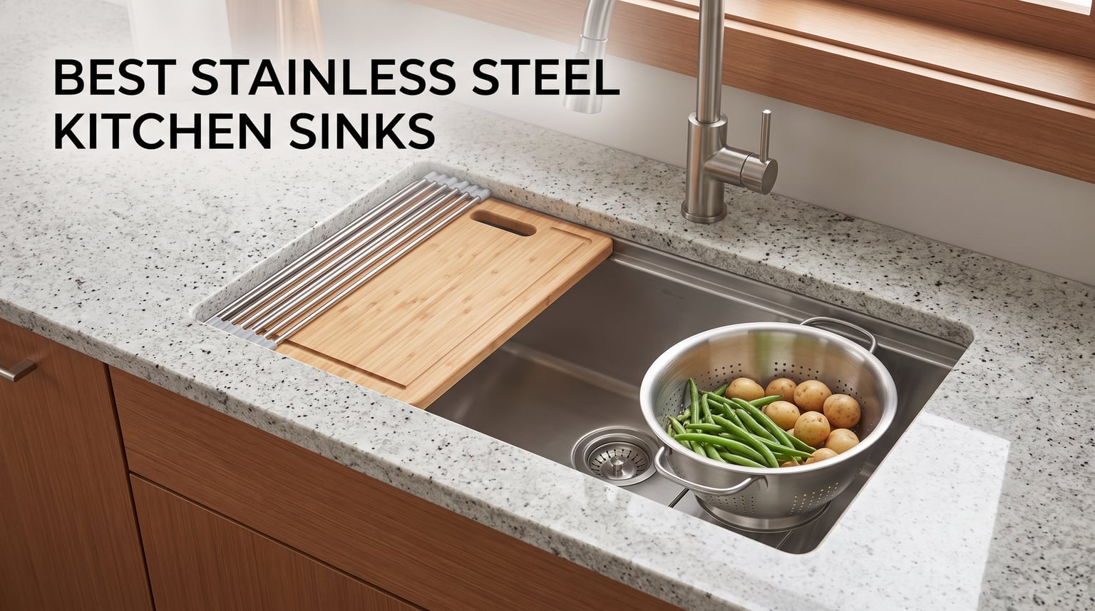 best stainless steel kitchen sinks