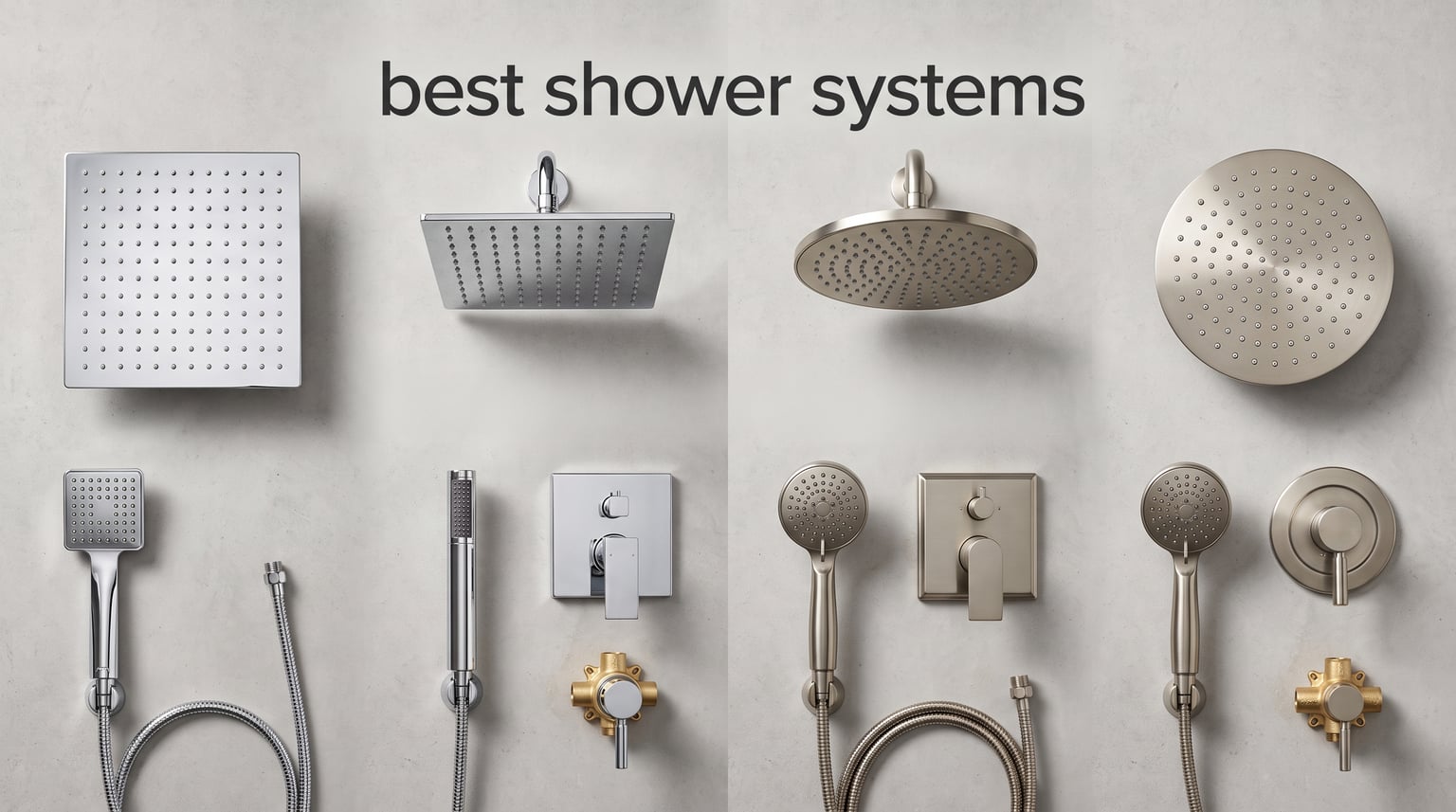 best shower systems