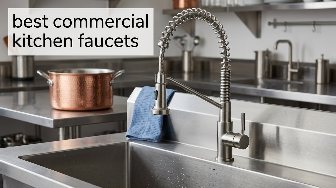 best commercial kitchen faucets