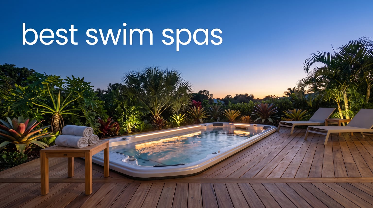 best swim spas