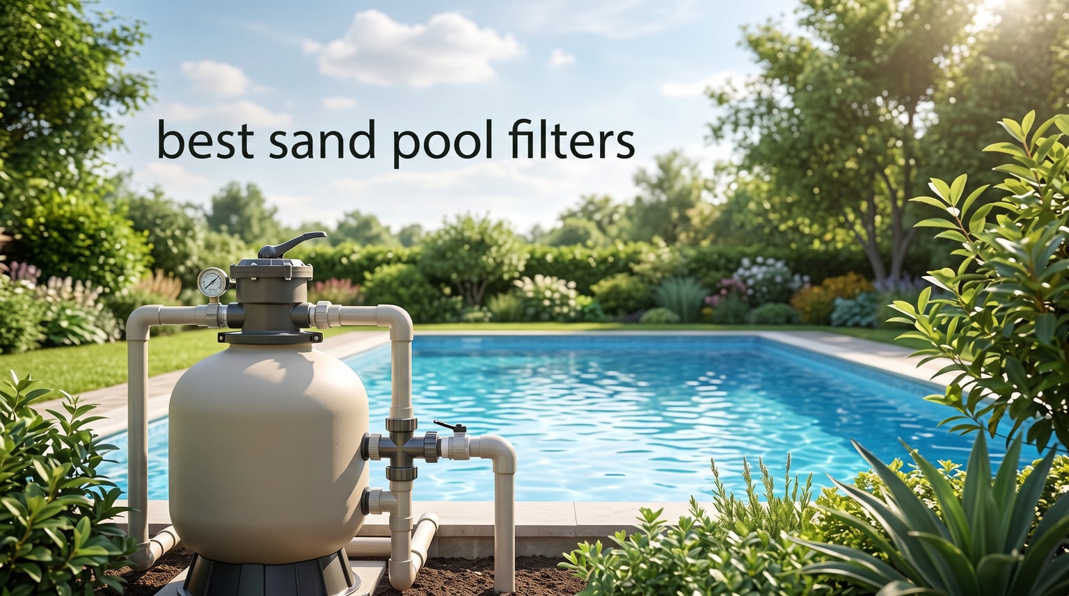 best sand pool filters