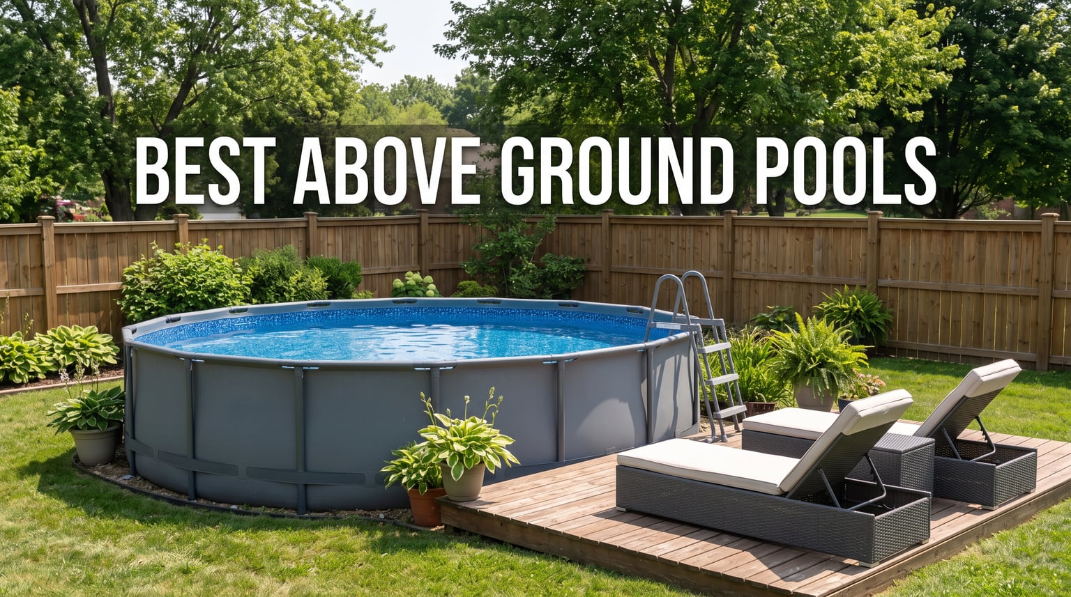 best above ground pools