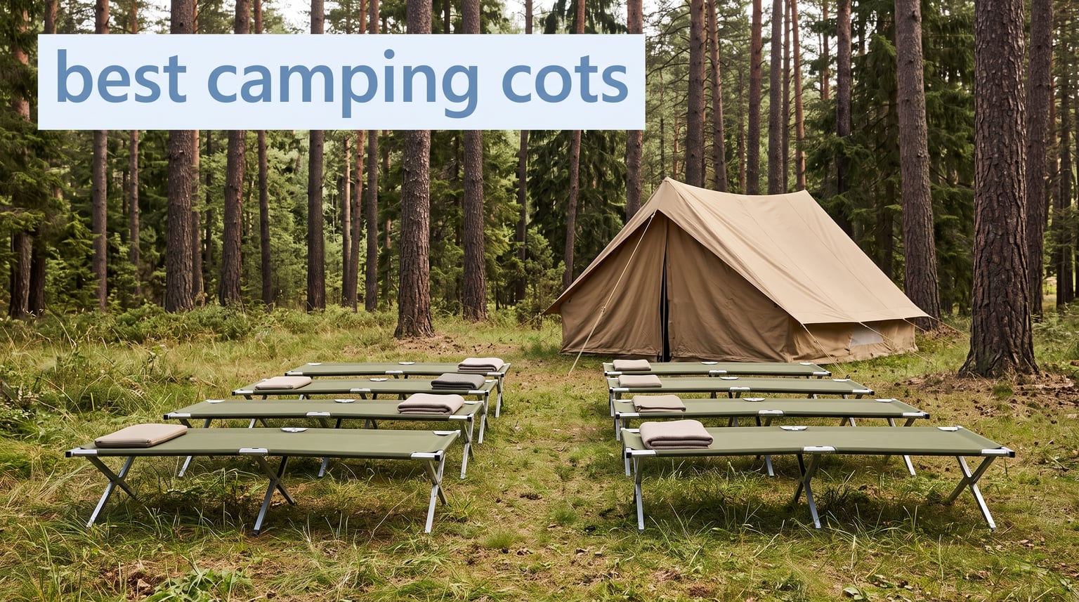 best camping cots
