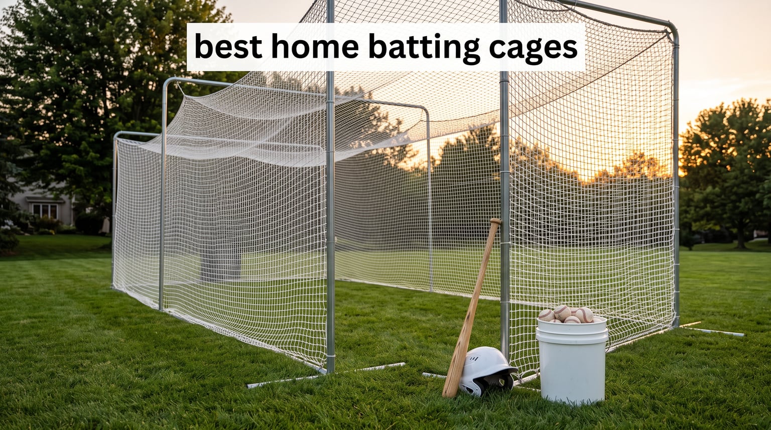 best home batting cages