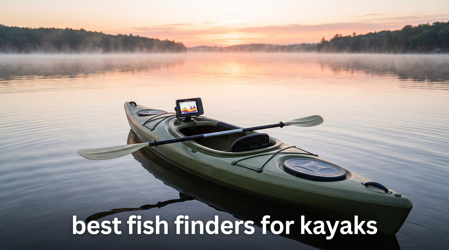 best fish finders for kayaks