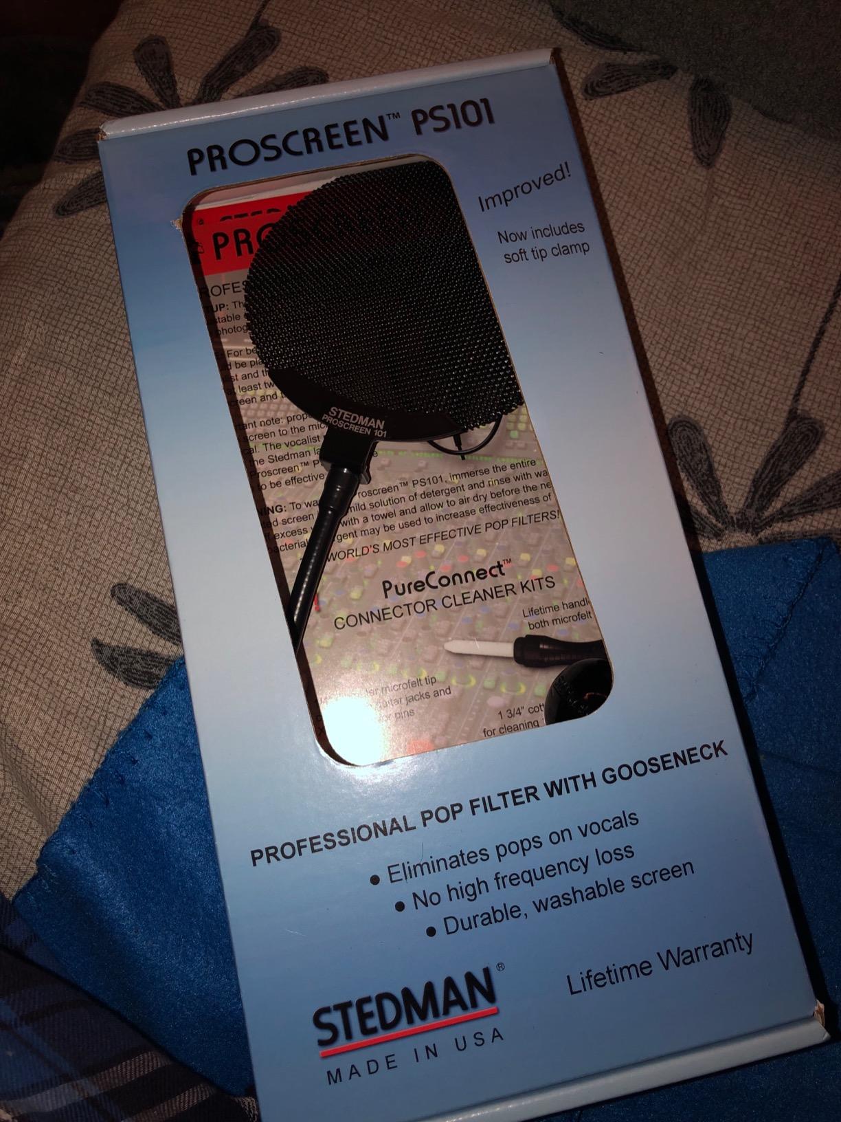 Stedman PS101 Pop Filter for Microphones customer photo 1
