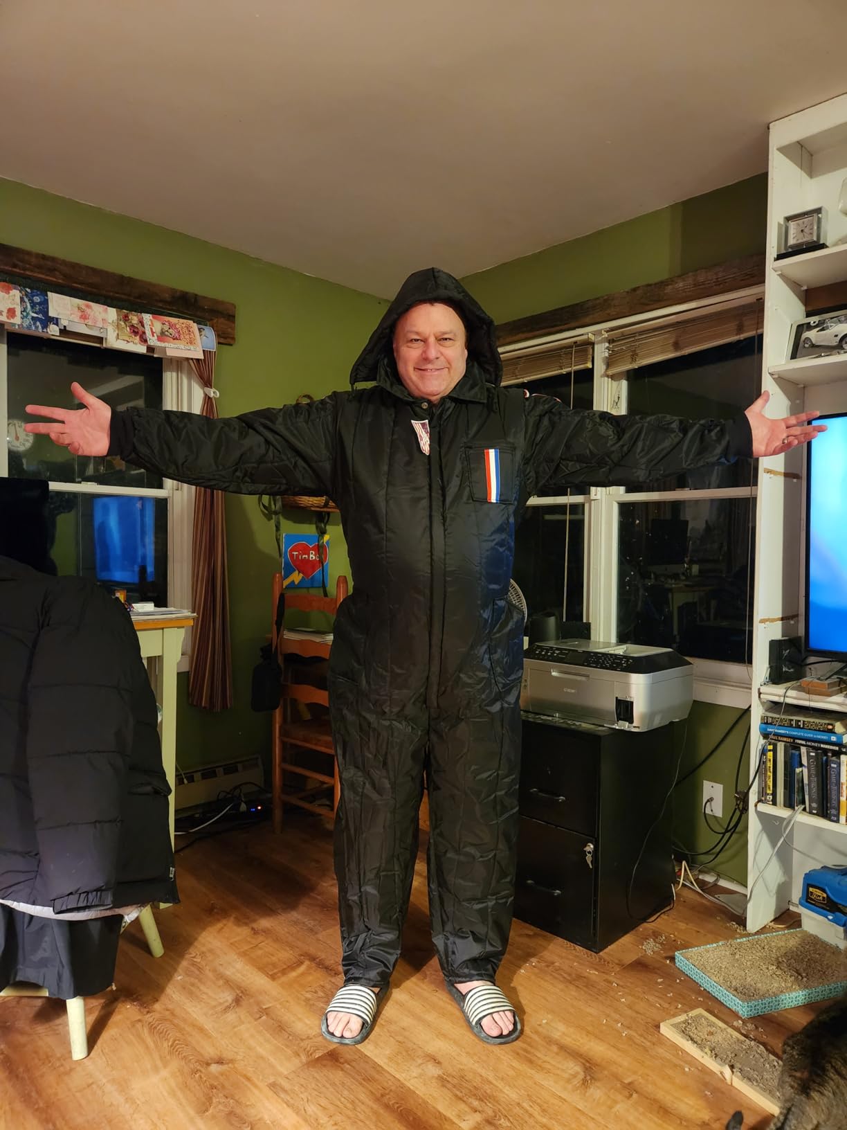 Rothco Insulated Ski and Rescue Suit | Cold Weather Winter Snowsuit Coverall One Piece Long Sleeve Snow Jumpsuit with Detachable Hood customer photo 1