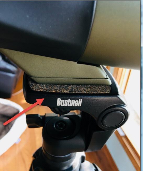 Bushnell Advanced Aluminum Tripod for Optics & Cameras, Black | 63-inch Max Height, 11 lb Weight Capacity, 3-Way Pan Head, Adjustable Legs & Center Column, Non-Slip Feet customer photo 2